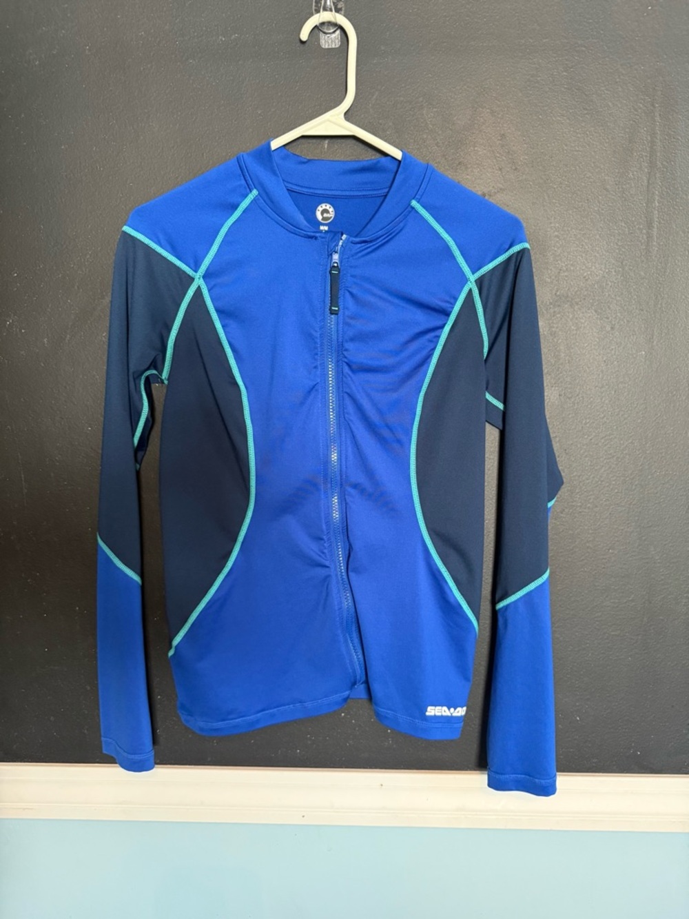Sea-Doo Women's Blue Zip Front Swim Jacket
